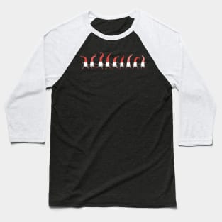 Dancing Gnomes Baseball T-Shirt